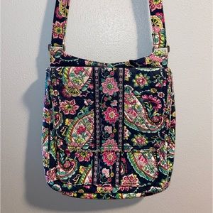 Vera Bradley Petal Paisley Mailbag Crossbody Bag